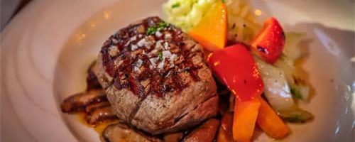 Steak at Shine, Hendersonville